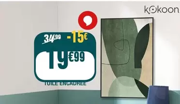 Kokooon offre à 14,99€ sur La Foir'Fouille