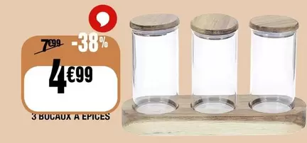 3 Bucaux A Epices offre à 4,99€ sur La Foir'Fouille