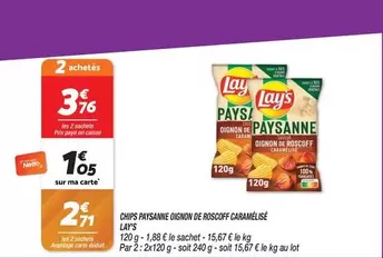 Lay's - Paysanne - Chips D'orange offre à 2,71€ sur Netto