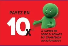 Payez En 10 offre sur Conforama