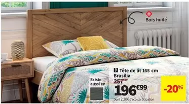 Brastili - Tête De Lit 165 Cm offre à 196,99€ sur Conforama