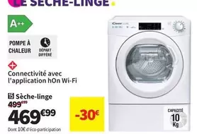 Sèche-linge offre à 469,99€ sur Conforama