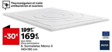 Bultex - La Parure offre à 169,99€ sur BUT