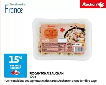 Auchan - Riz Cantonais