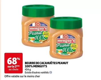 Menguy's - Beurre De Cacahuètes Peanut 100%