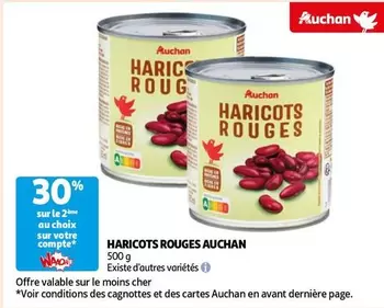 auchan - haricots rouges