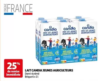 Candia - Lait Jeunes Agriculteurs