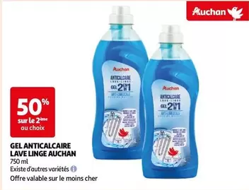 Auchan - Gel Anticalcaire Lave Linge