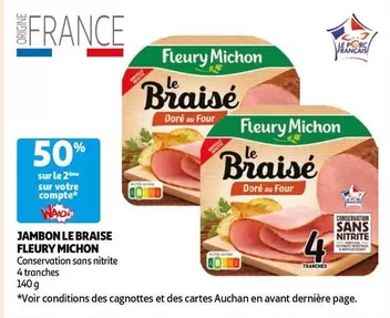 Fleury Michon - Jambon Le Braise