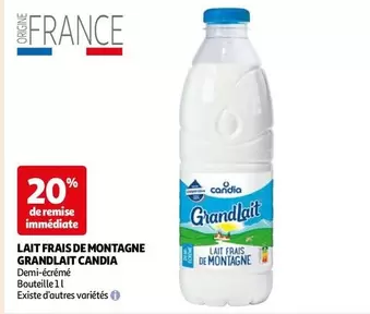 Candia - Lait Frais De Montagne Grandlait