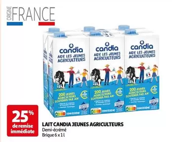 Candia - Lait Jeunes Agriculteurs