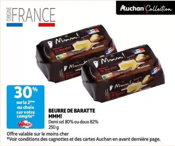 Auchan Collection  - Beurre De Baratte Mmm!