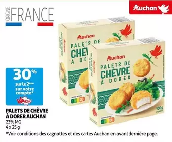 Auchan - Palets De Chevre A Dorer