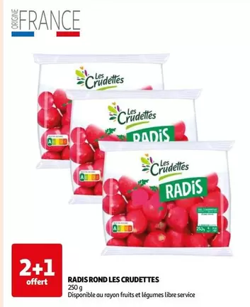 Les crudettes - Radis Rond