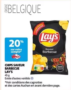 Lay's - Chips Saveur Barbecue