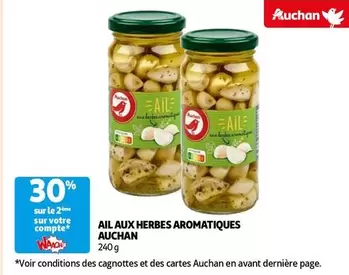 Auchan - Ail Aux Herbes Aromatiques