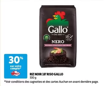 Gallo - Riz Noir 18 Riso