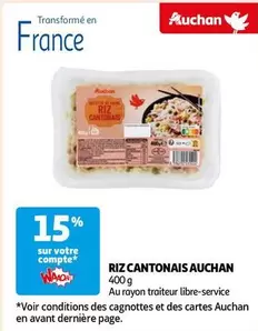 Auchan - Riz Cantonais