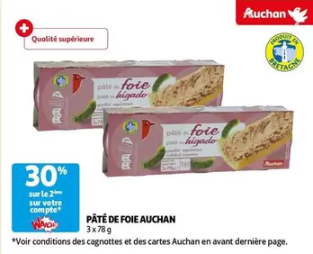 Auchan - Pâté De Foie