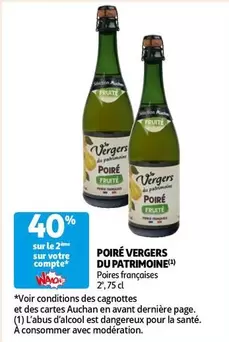 Auchan - Poire Vergers Du Patrimoine