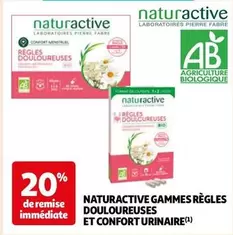 Naturactive : Gamme pour Règles Douloureuses et Confort Urinaire - Solutions naturelles pour votre bien-être