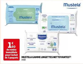 Mustela - Lingettes Nettoyantes