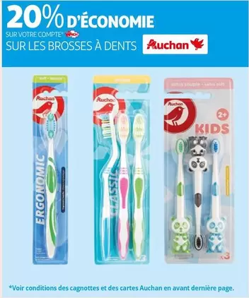 Auchan - Sur Les Brosses À Dents