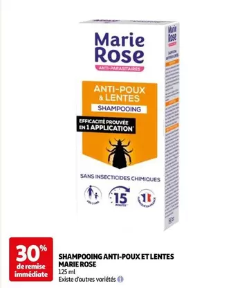 Marie Rose - Shampooing Anti-poux Et Lentes