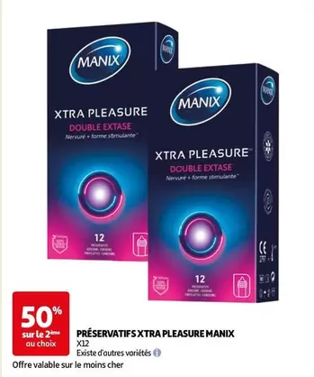 Manix - Preservatifs Xtra Pleasure