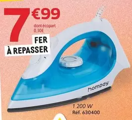 Hombay - Fer A Repasser offre à 7,99€ sur Gifi