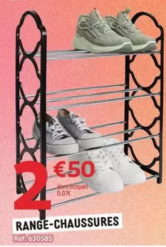 Range-chaussures offre à 2,5€ sur Gifi