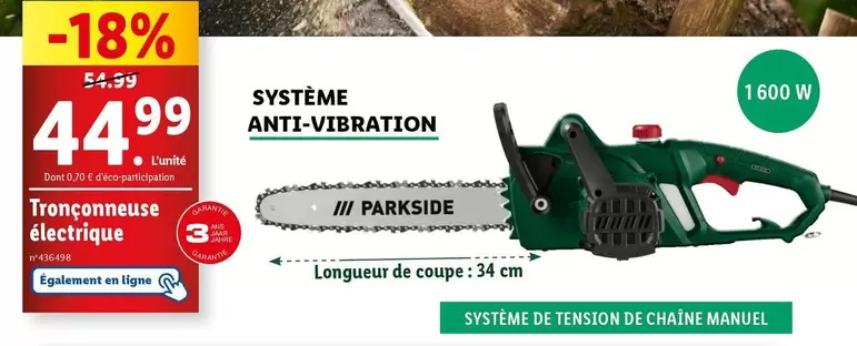 Parkside - Système Anti-Vibration