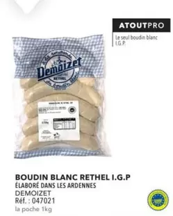 Demaizet - Boudin Blanc Rethel I.G.P offre sur Metro