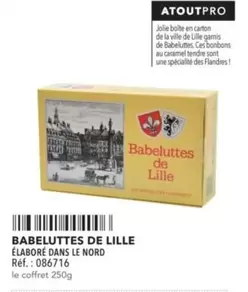 Babeluttes De Lille offre sur Metro