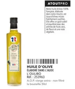 L'Oulbo - Huile D'Olive offre sur Metro