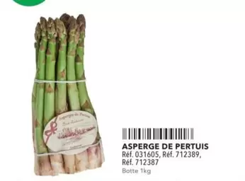 Asperge De Pertuis offre sur Metro