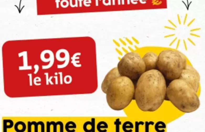 Pomme De Terre offre à 1,99€ sur So.bio