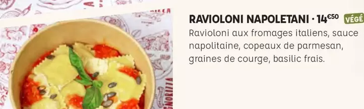 Raviolini Napoletani offre à 14,5€ sur Signorizza