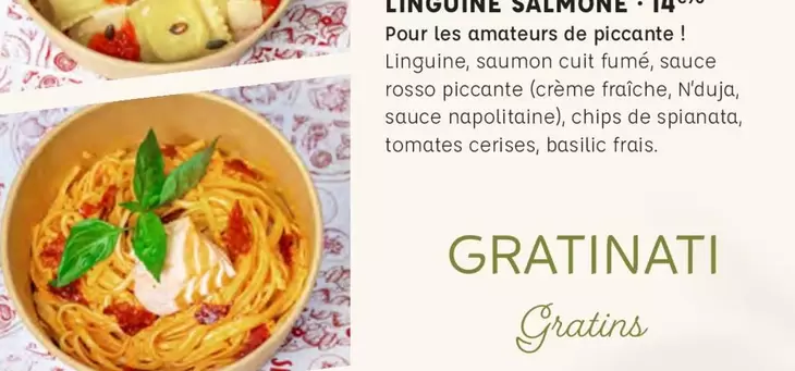 Linguine Salmone offre à 14,9€ sur Signorizza