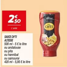 ch'ti - altresse - sauce