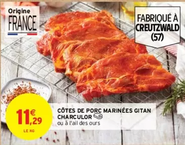 Charculor - Côtes De Porc Marinées Gitan