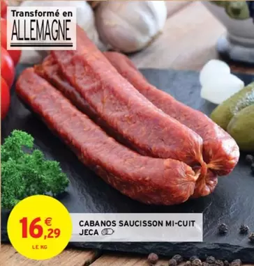 Jeca - Cabanos Saucisson Mi-cuit