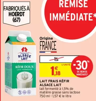 Alsace Lait - Lait Frais Kefir