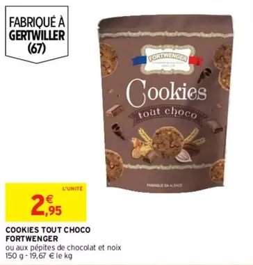 Fortwenger - Cookies Tout Choco