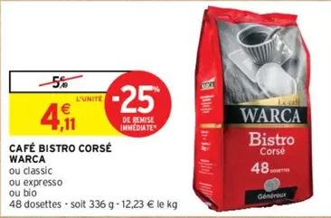 Warca - Café Bistro Corsé