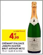 Arthur Metz - Crémant D'alsace Joseph Huster Brut