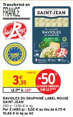 Saint Jean - Ravioles Du Dauphine Label Rouge