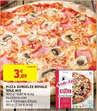 Sole Mio - Pizza Surgelée Royale