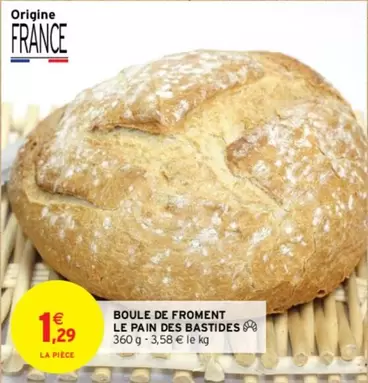 Boule De Froment Le Pain Des Bastides