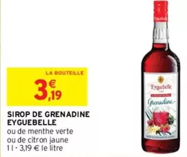 Eyguebelle - Sirop De Grenadine